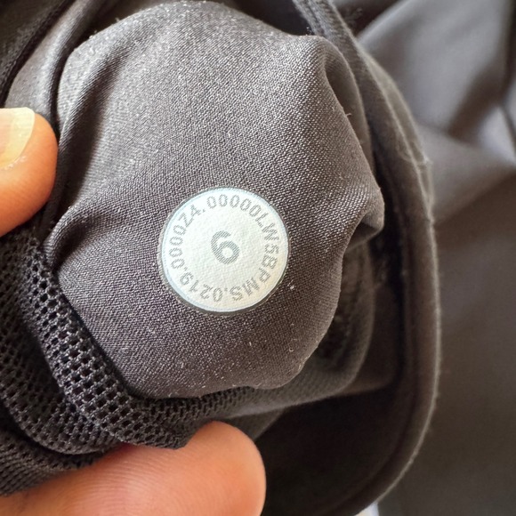 Lululemon On The Fly Pant Woven Black Women's 6 Drawstring Athletic Activewear - Picture 2 of 11